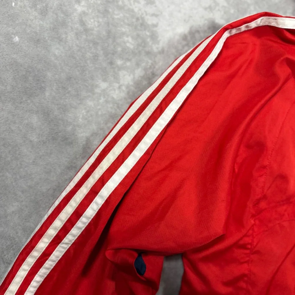 Adidas St. Louis Cardinals Kids L 14/16 Red Full Zip Hooded Windbreaker Jacket